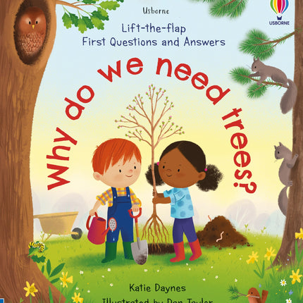 Lift-the-flap First Questions and Answers: Why do we need trees? - Carte cu clapete