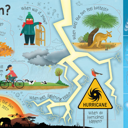 A treia pagina a cartii Questions and Answers about Weather