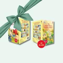 usborne box set with animal stories reading library
