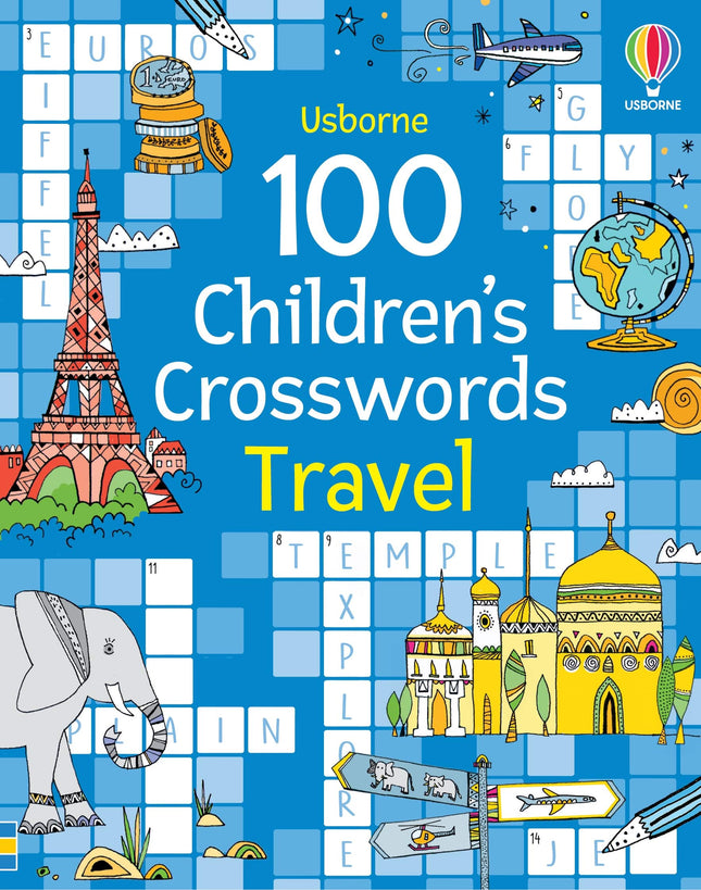Coperta cartii 100 Children's Crosswords: Travel