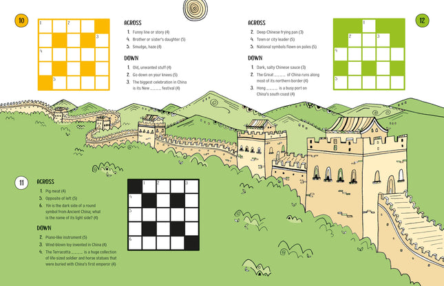 Prima pagina a cartii 100 Children's Crosswords: Travel