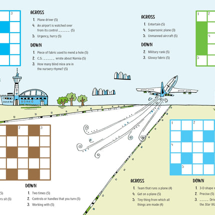 integrame 100 crosswords holiday usborne miniLama