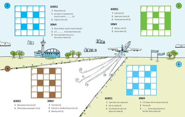 integrame 100 crosswords holiday usborne miniLama