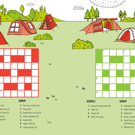 integrame 100 crosswords holiday usborne miniLama