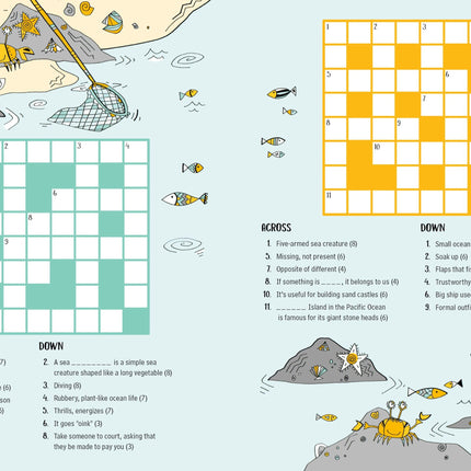 integrame 100 crosswords holiday usborne miniLama