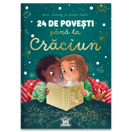 Coperta cartii 24 de povești până la Crăciun - 24 povești de Crăciun, pentru copii
