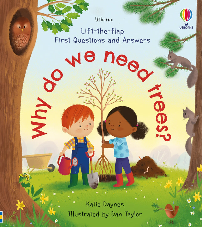 Lift-the-flap First Questions and Answers: Why do we need trees? - Carte cu clapete