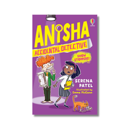 Coperta cartii Anisha, Accidental Detective: Show Stoppers