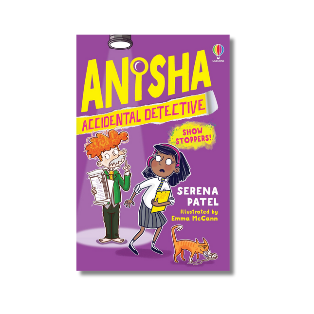 Coperta cartii Anisha, Accidental Detective: Show Stoppers