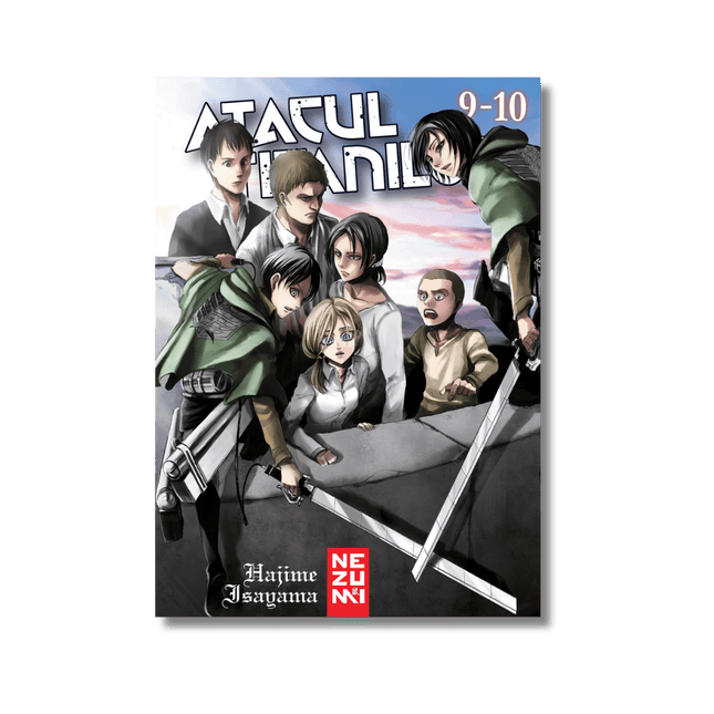 coperta atacul titanilor cu eroi pregatiti de lupta