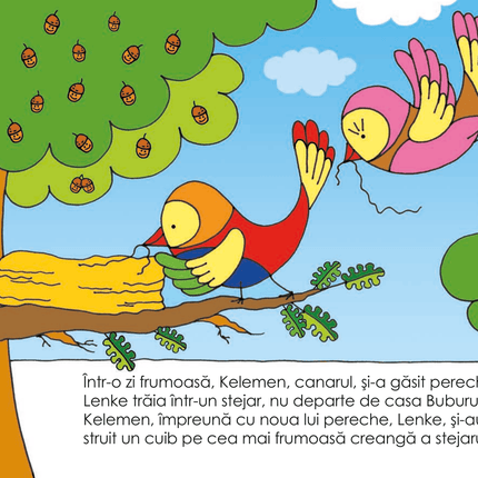 A treia pagina a cartii Bobita si Buburuza sar in ajutor