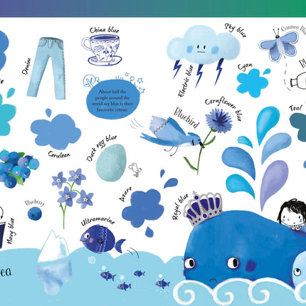 Prima pagina a cartii Book and Jigsaw: Colours