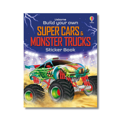 coperta monster truck cu stickere