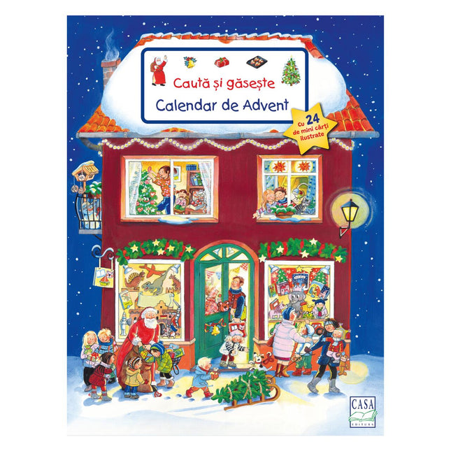 Calendar Advent Caută și găsește - 24 de mini cărți pentru copii