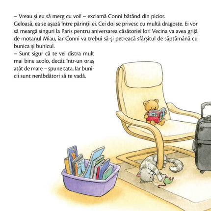 A doua pagina a cartii Conni la bunici