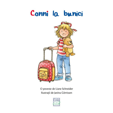 Prima pagina a cartii Conni la bunici