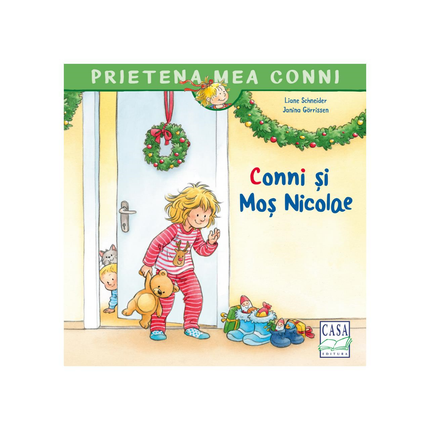 Coperta cartii Conni și Moș Nicolae - Poveste în limba română