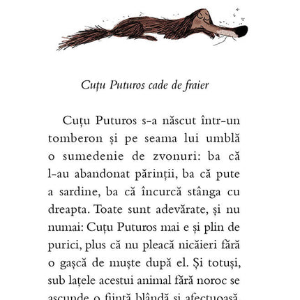 Pagina 7 a cartii Cuțu Puturos