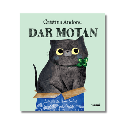 dar motan intr-o cutie albastra