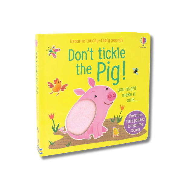 coperta Dont_Tickle_the_Pig cu un purcelus simpatic