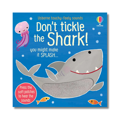 coperta don't tickle the shark cu un rechin si alte animale marine