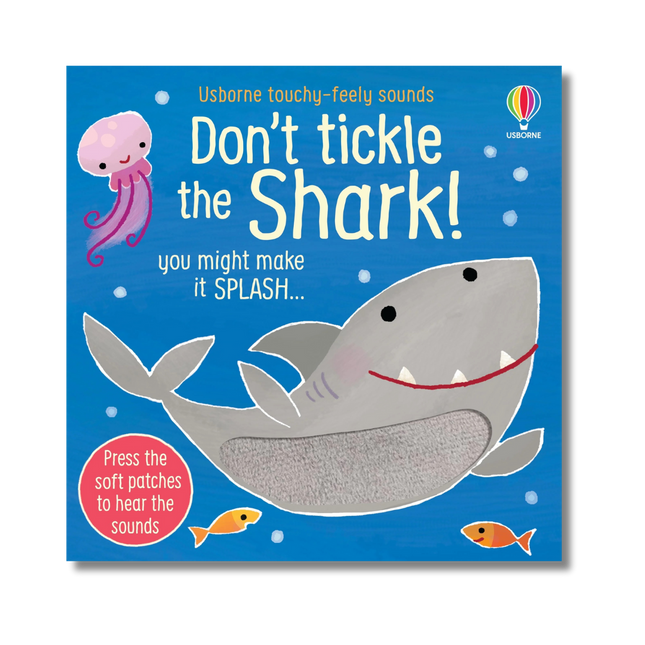 coperta don't tickle the shark cu un rechin si alte animale marine