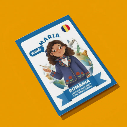 Card cu numele Maria in  jocul Echipaj de zbor in jurul lumii