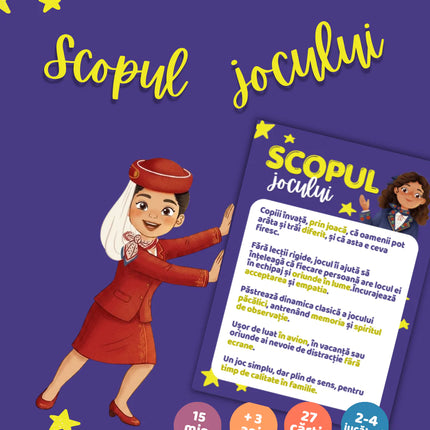 Scopul jocului Echipaj de zbor in jurul lumii