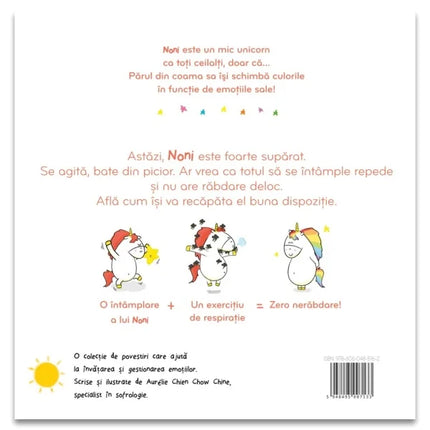 Coperta patru a cartii Emotiile lui Noni: Nu am rabdare