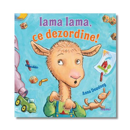 carte lama lama ce dezordine cu ilustratii
