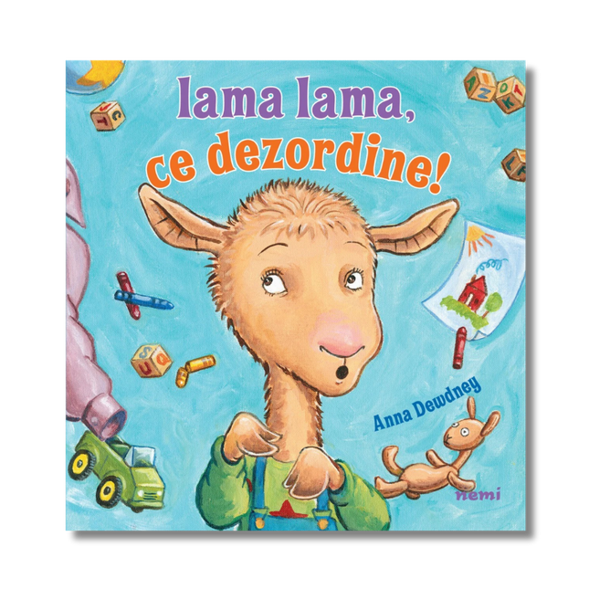 carte lama lama ce dezordine cu ilustratii