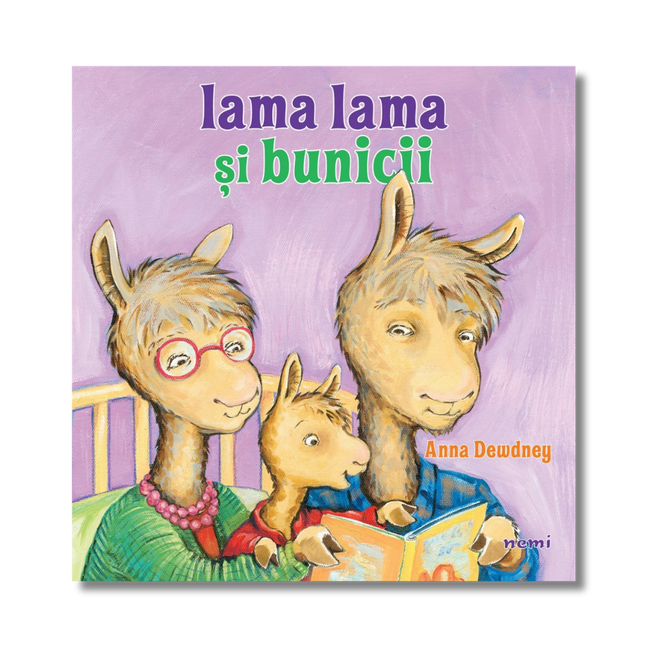 carte lama lama si bunicii cu ilustratii