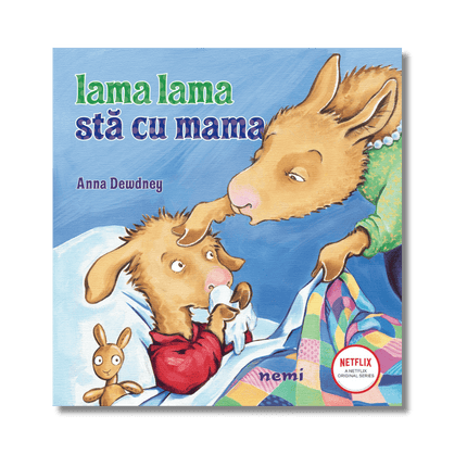 coperta lama lama in pat langa mama