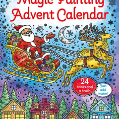 Coperta Magic Painting Advent Calendar cu 24 mini-cărți
