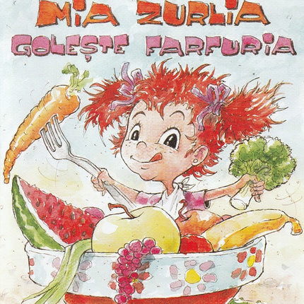 Coperta cartii Mia Zurlia goleste farfuria