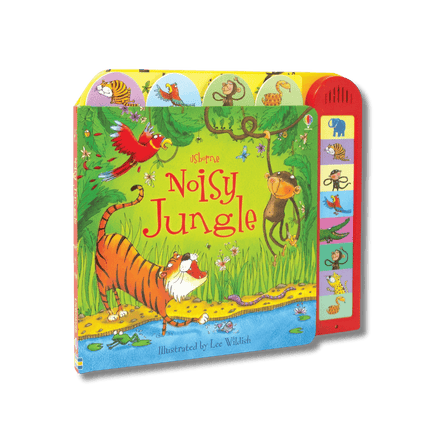 ilustratii cu animale simpatice in jungla