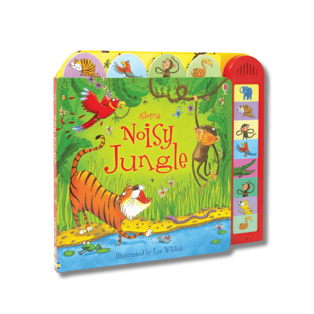 ilustratii cu animale simpatice in jungla