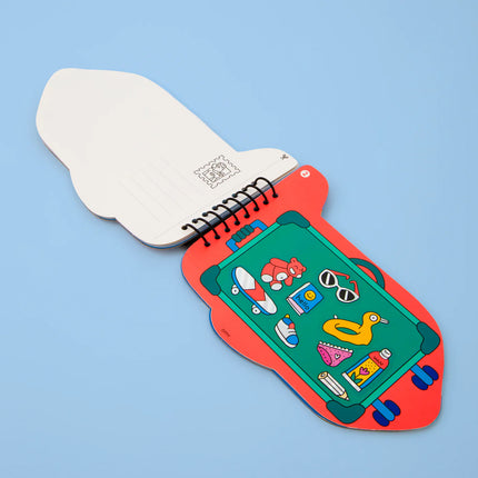 caiet de activitati si stickere OMY plane - miniLama