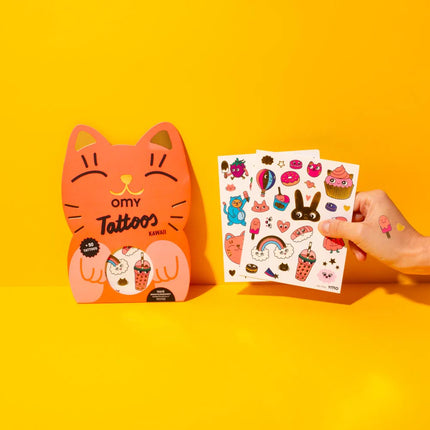 OMY Kawaii tattoo pack miniLama