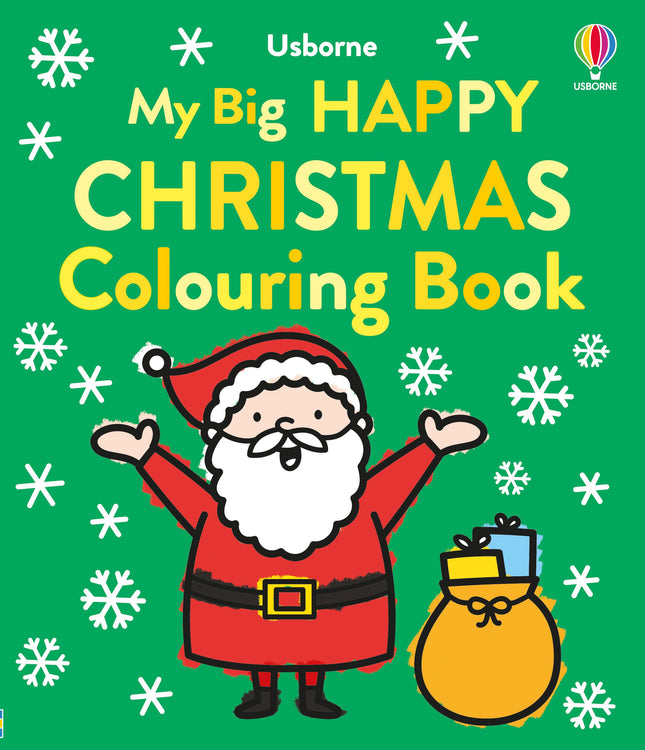 Coperta cartii My Big Happy Christmas Colouring Book