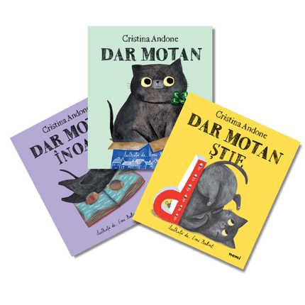 pachet 3 carti dar motan