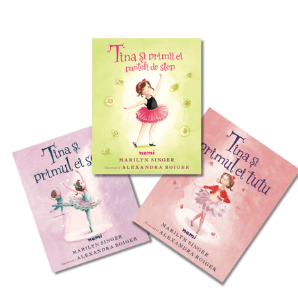 pachet 3 carti Tina Balerina