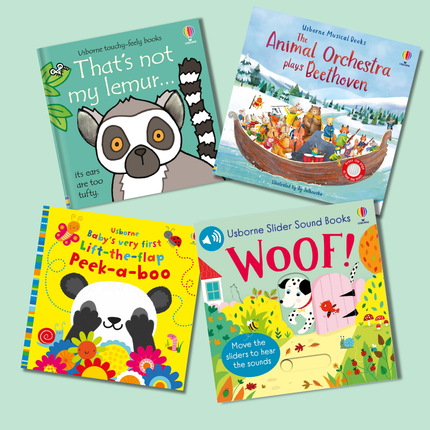 Pachet cadou 0-1 ani (4 cărți)