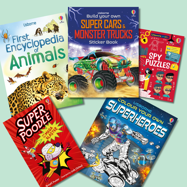 Pachet cadou 5-7 ani (5 cărți)