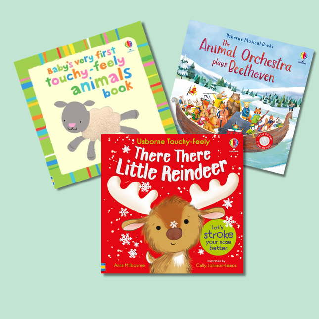 Pachet cadou Crăciun 0-1 ani (3 cărți)