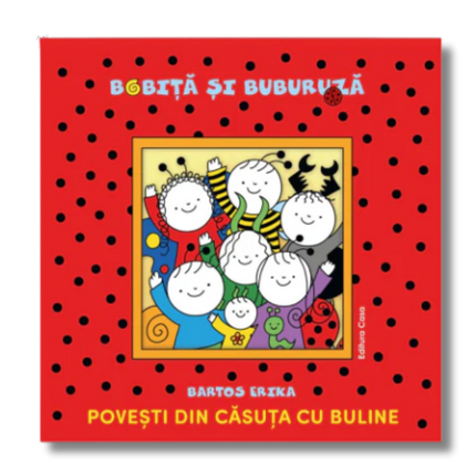 Coperta cartii Povești din căsuța cu buline - miniLama