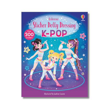 caree usborne cu stickere kpop dolly dressing - miniLama