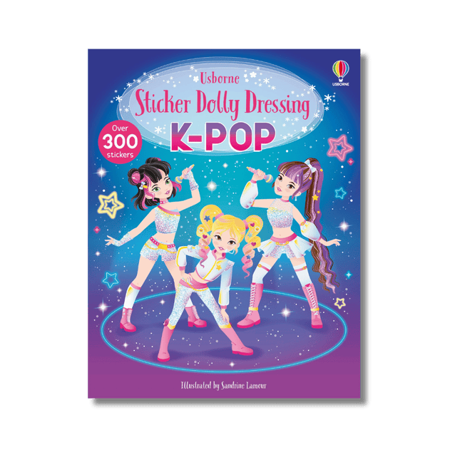 caree usborne cu stickere kpop dolly dressing - miniLama