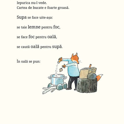 A zecea pagina a cartii Vulpilă și Iepurica