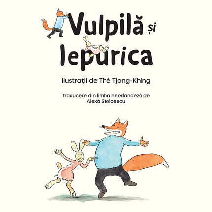 Prima pagina a cartii Vulpilă și Iepurica